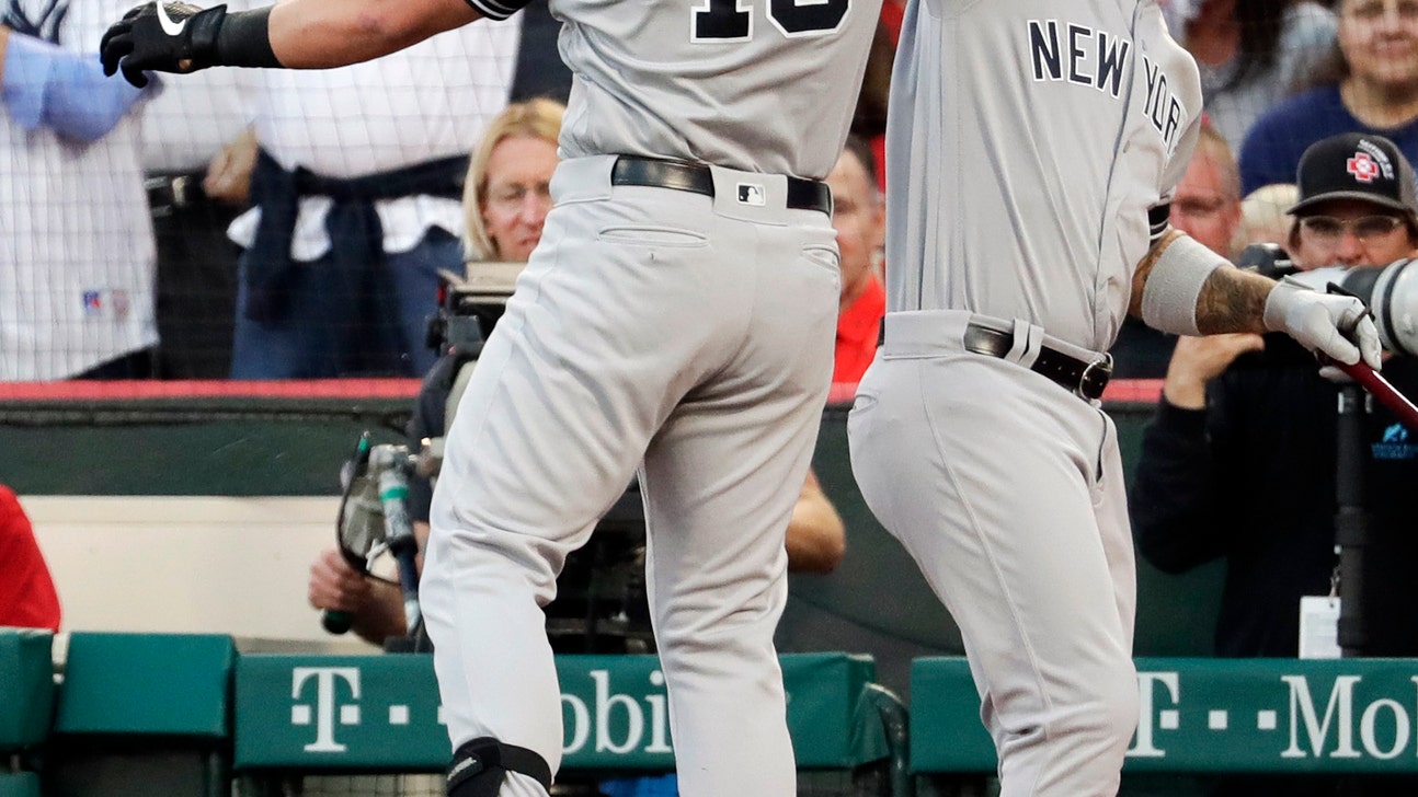 Voit homers twice to lead Yankees over Angels 7-5