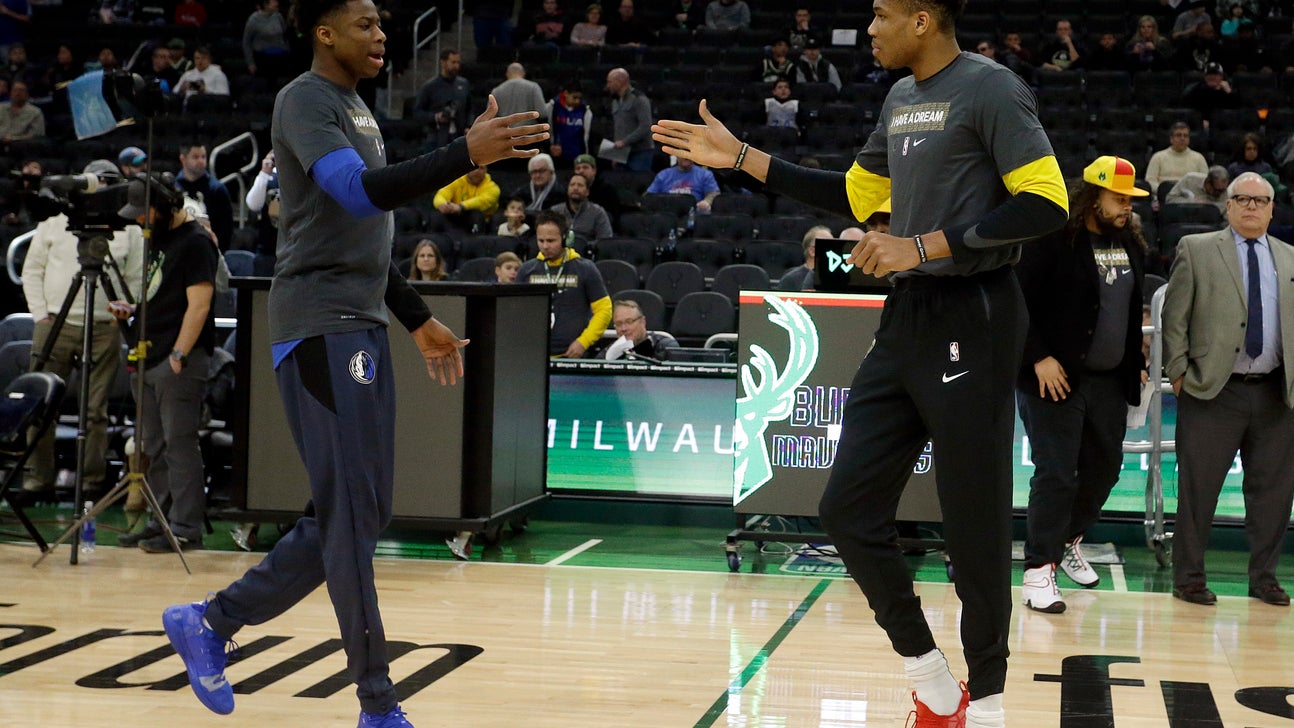 Giannis and Kostas Antetokounmpo connect in Milwaukee