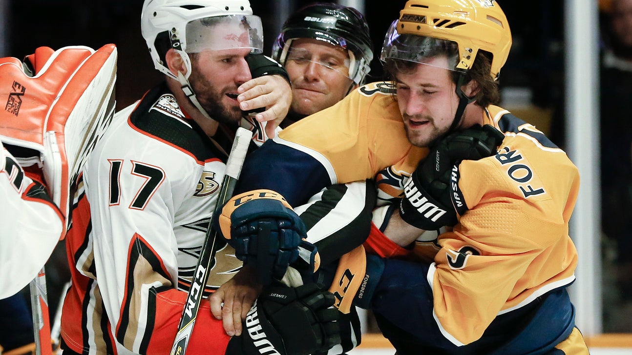 Watson’s hat trick leads Predators over Ducks 5-2