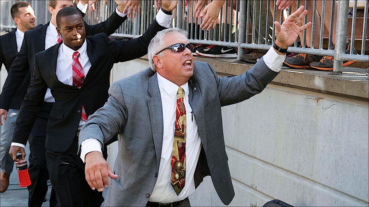 WATCH: OSU coach goes through NFL combine-style workout, hilarity ensues