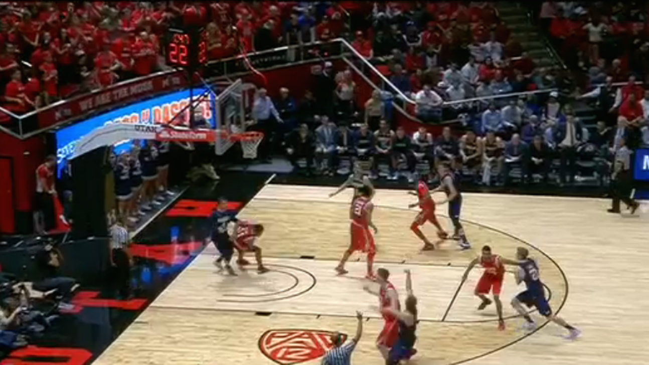 Watch: BYU's Nick Emery ejected for sucker-punching, trash-talking Utah's Brandon Taylor