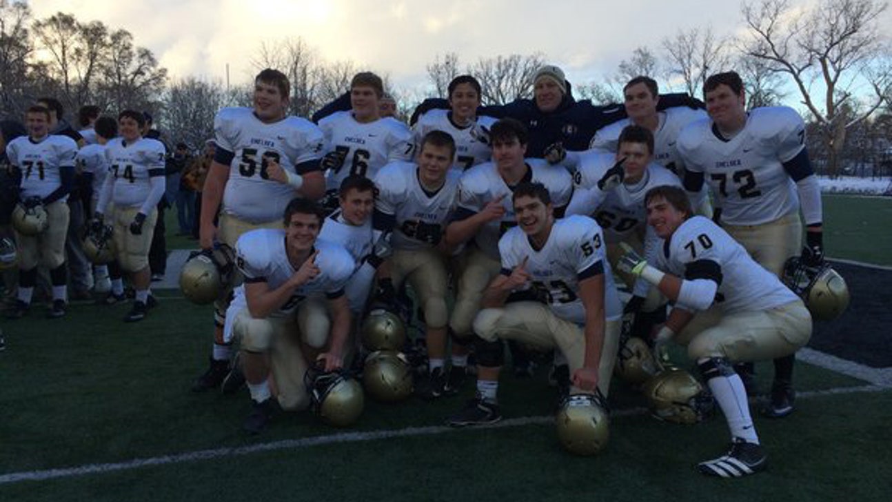 MHSAA football finals photo wall