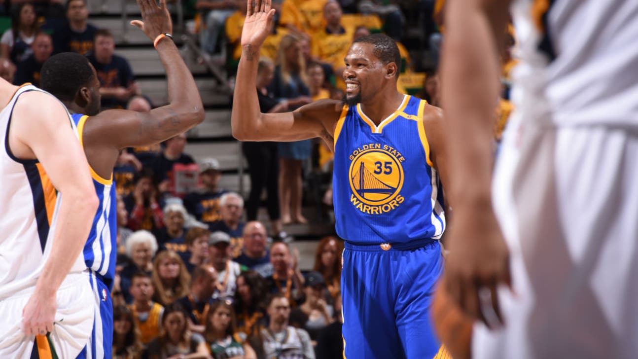 WATCH: Draymond Green and Kevin Durant hang out at Topgolf