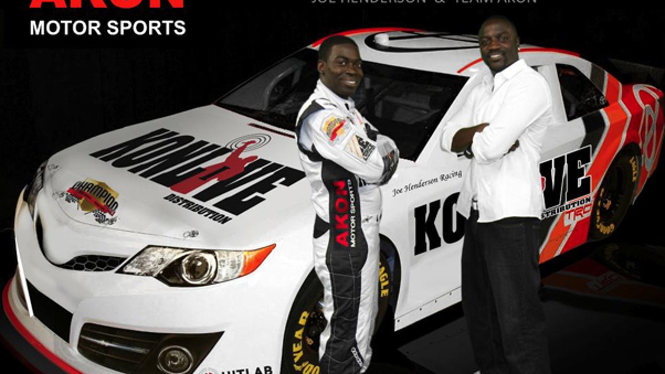 Rapper Akon's Racing Team Makes Its Debut