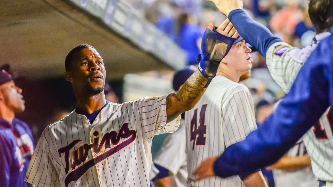 Buxton starts game with inside-the-park HR for Twins