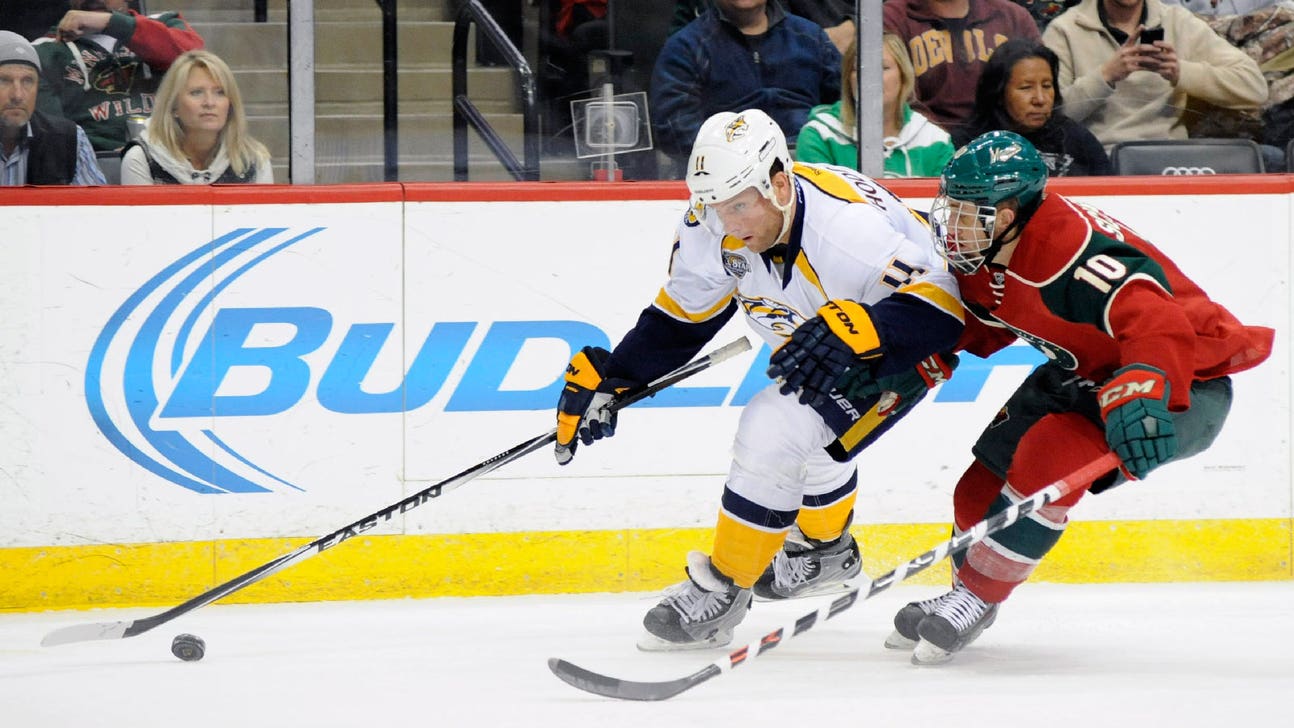 Dubnyk posts shutout, Wild get payback vs. Predators
