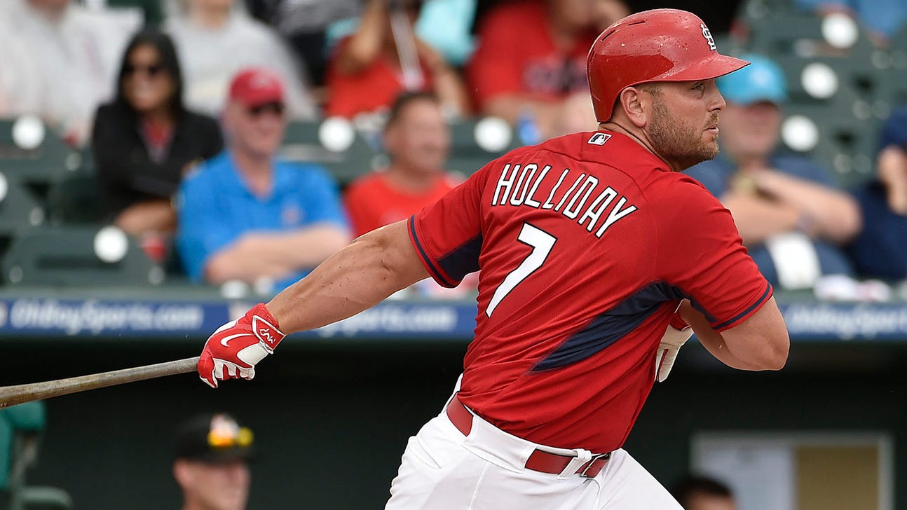 Ever the kid, St. Louis Cardinals LF Matt Holliday remains fit and strong at 35