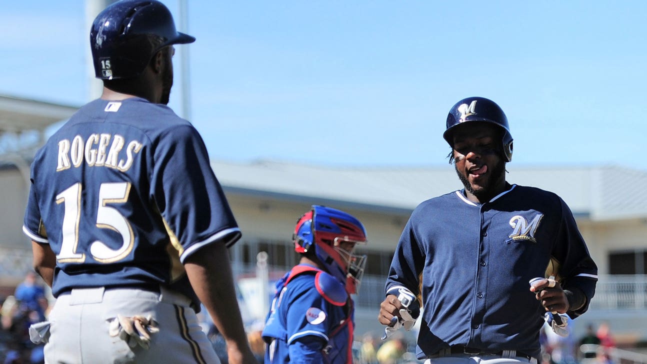 Brewers send Hector Gomez to Triple-A, recall Jason Rogers