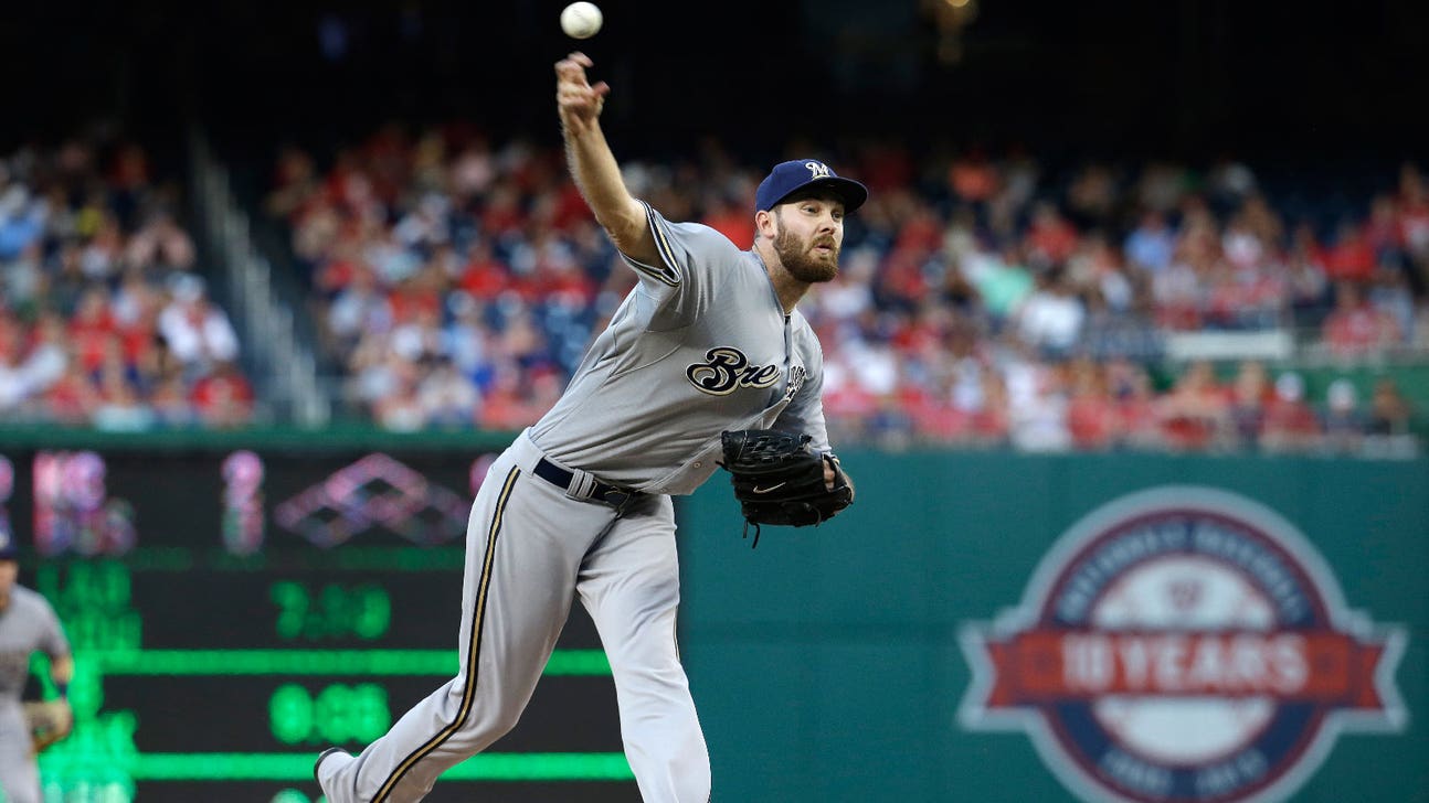 Homers spur Nationals' 6-1 defeat of Brewers