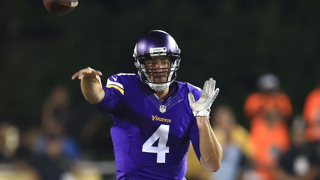 Vikings waive injured QB Mike Kafka, reach 75-man roster