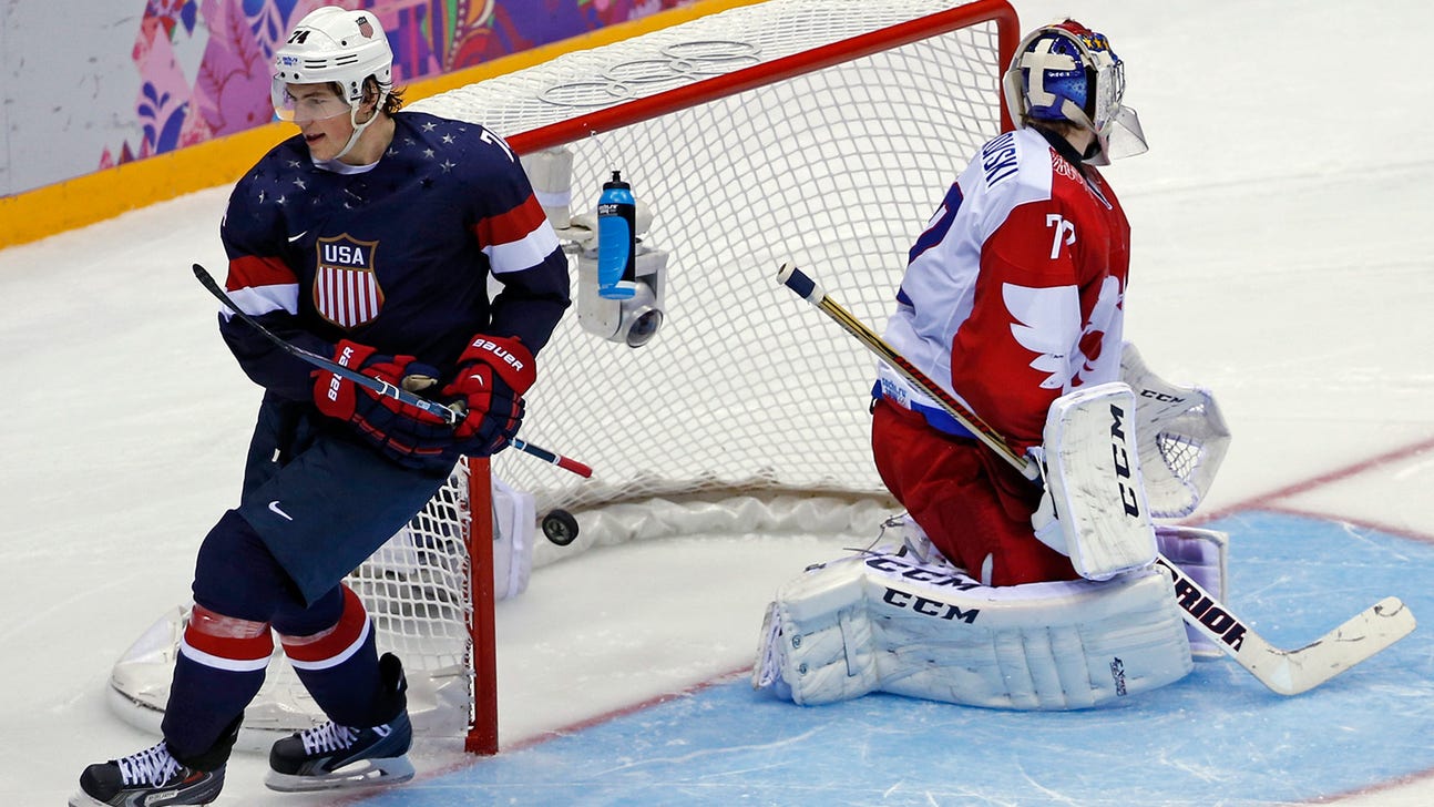 Why was Russia's go-ahead goal against USA disallowed?