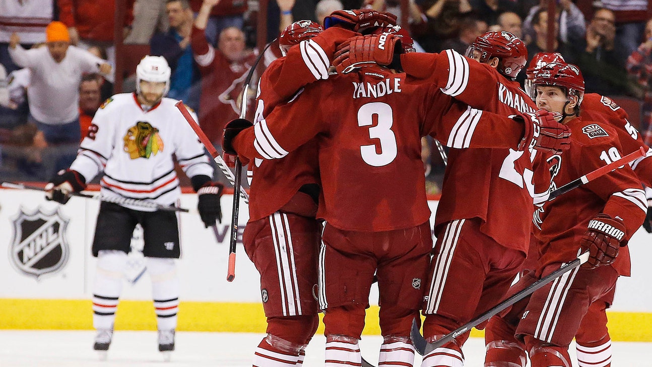 Smith, Olympic snubs steal show in Coyotes' big win