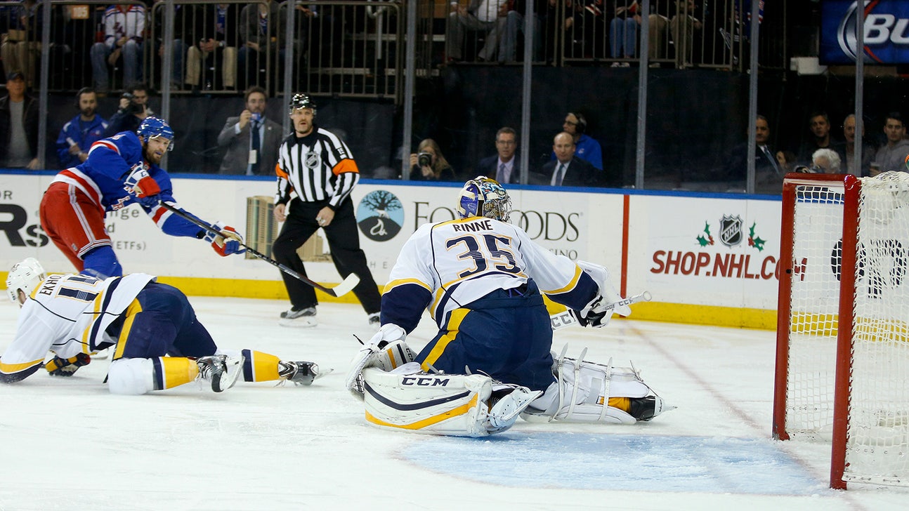 Predators shut out for third straight time, fall to Rangers