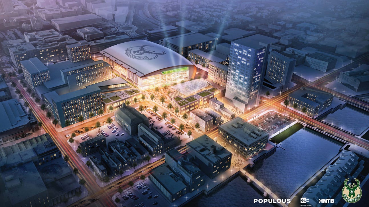 Bucks release new arena renderings ahead of submission to city