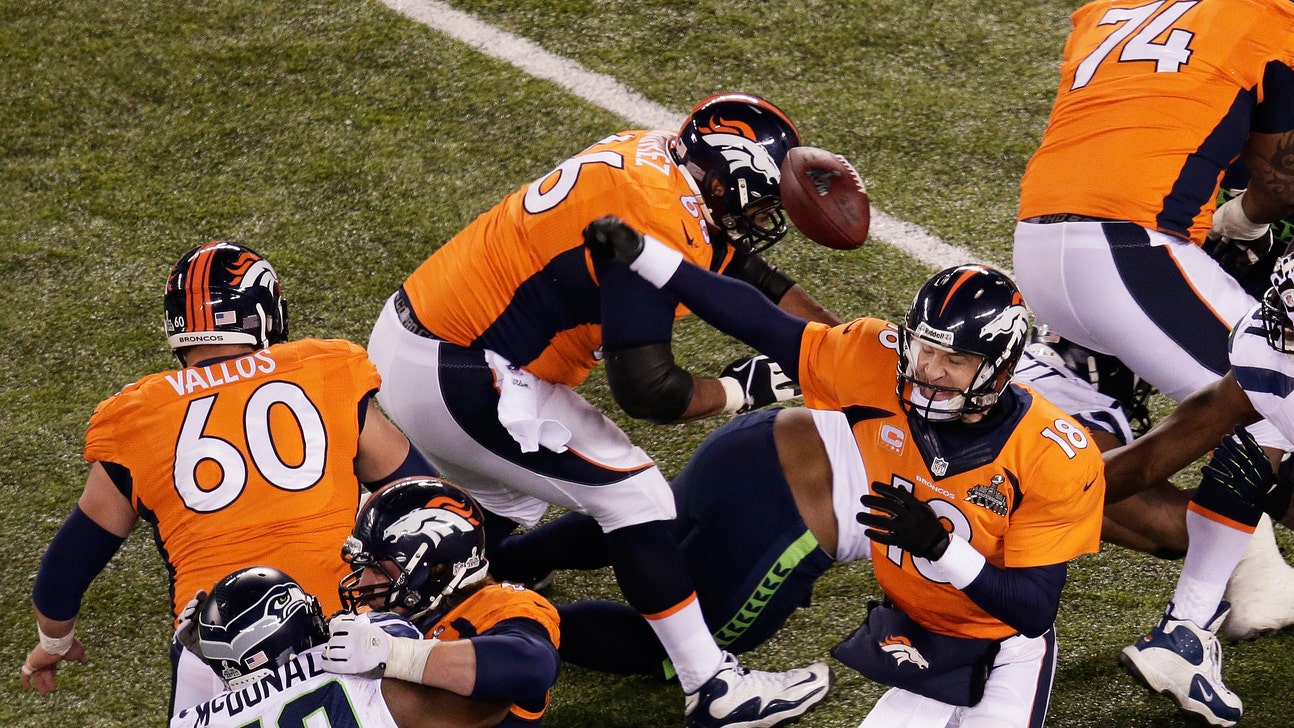 Peyton looked as sad as a dog and there's a meme to prove it