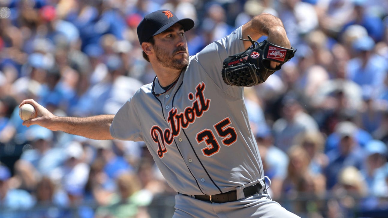Verlander wins fourth straight, leads Tigers over Royals