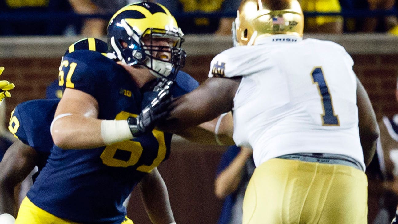 Michigan offensive lineman Graham Glasgow suspended indefinitely