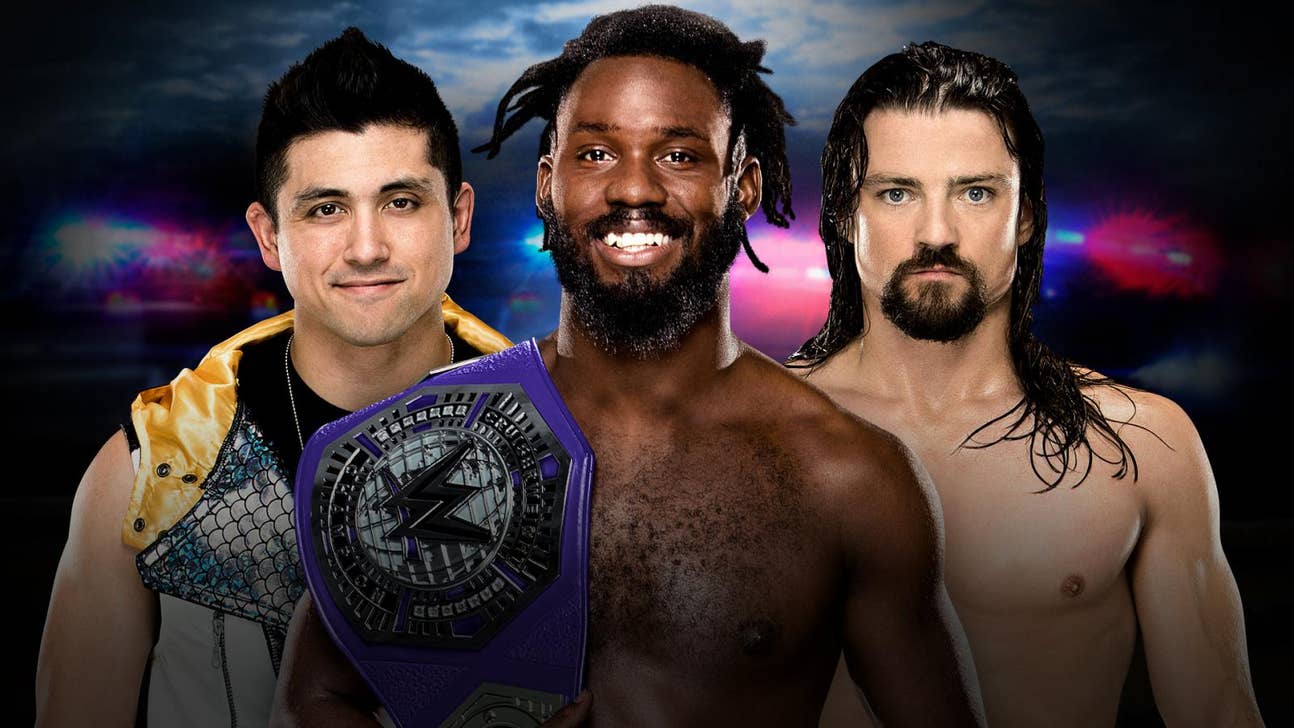 WWE Roadblock results: TJ Perkins vs Brian Kendrick vs Rich Swann full video highlights