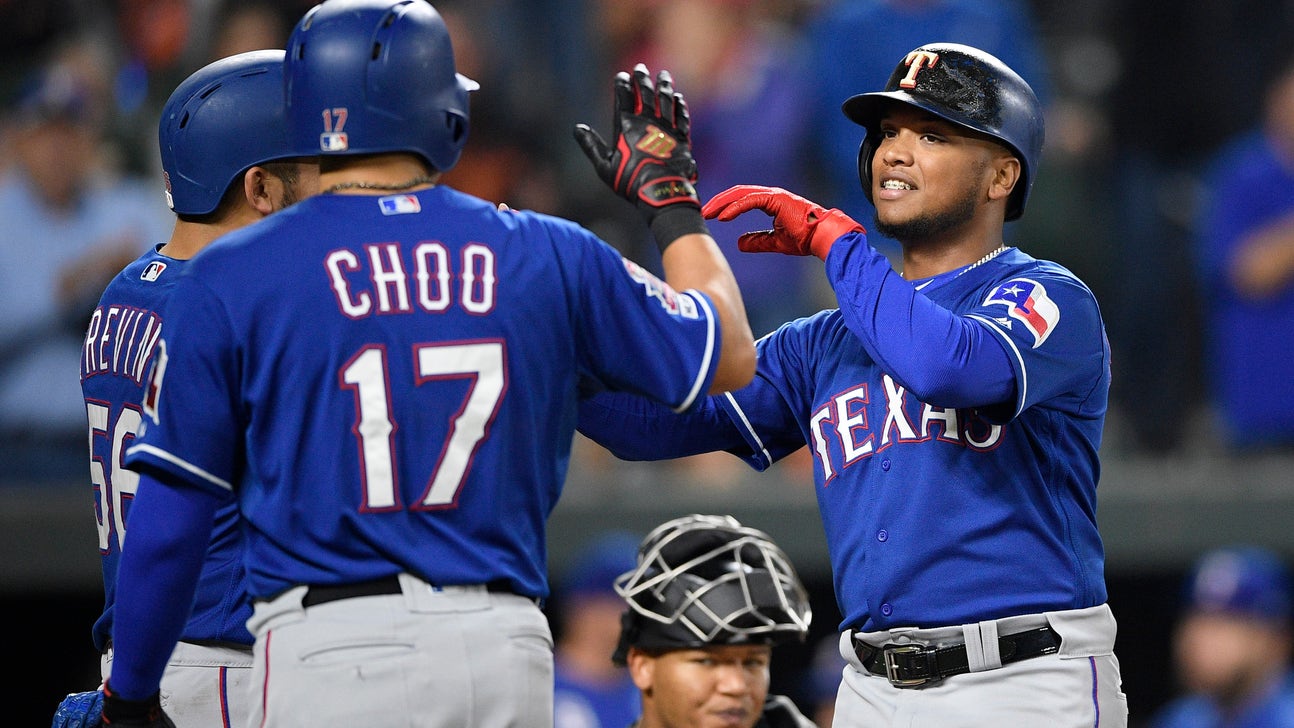 Calhoun powers Rangers past Orioles 7-6