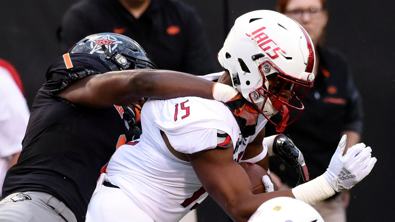 Cornelius, Oklahoma State roll over South Alabama 55-13