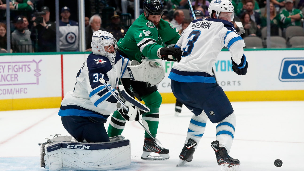 Benn scores winner, Stars take 5th straight, 5-3 over Jets
