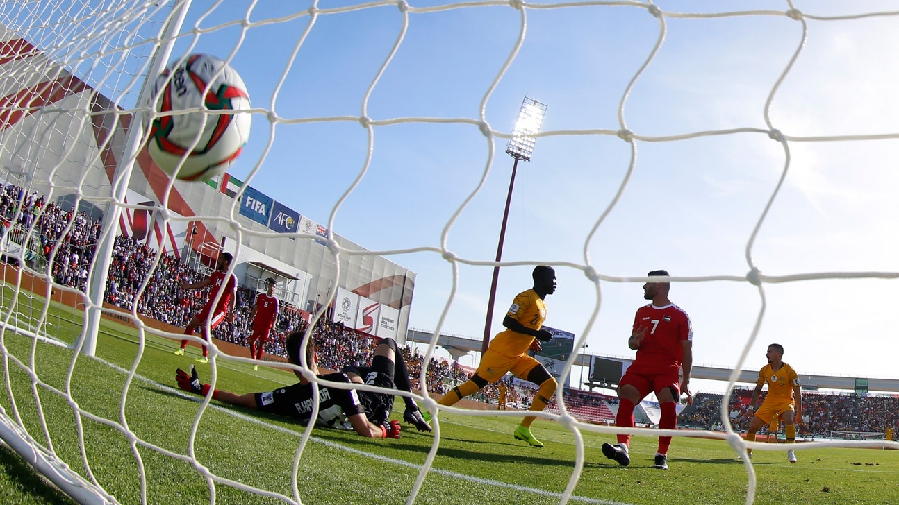 Australia beats Palestine 3-0 for its first win in Asian Cup