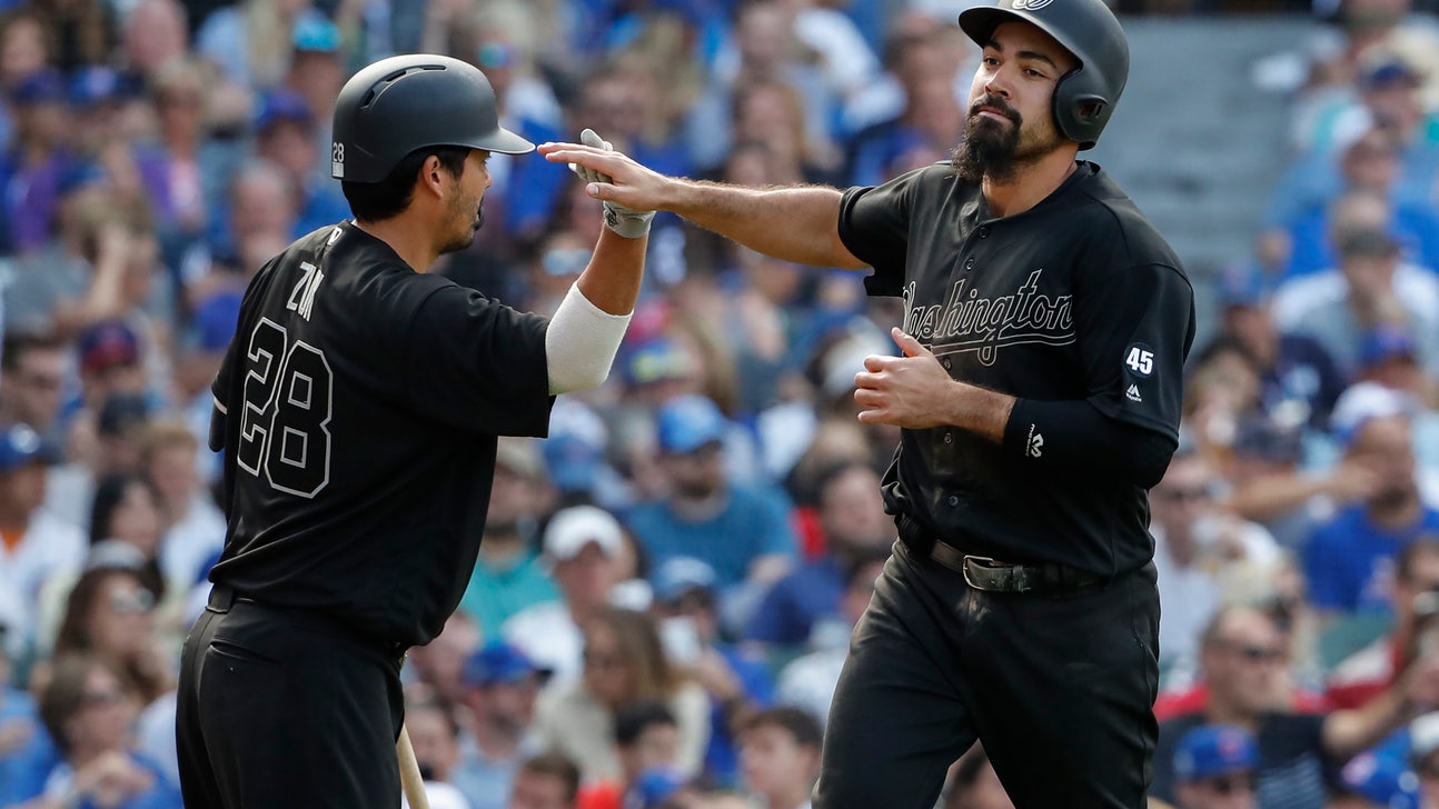 Rendon helps Nats sweep Cubs 7-5 in 11 for 5th straight win
