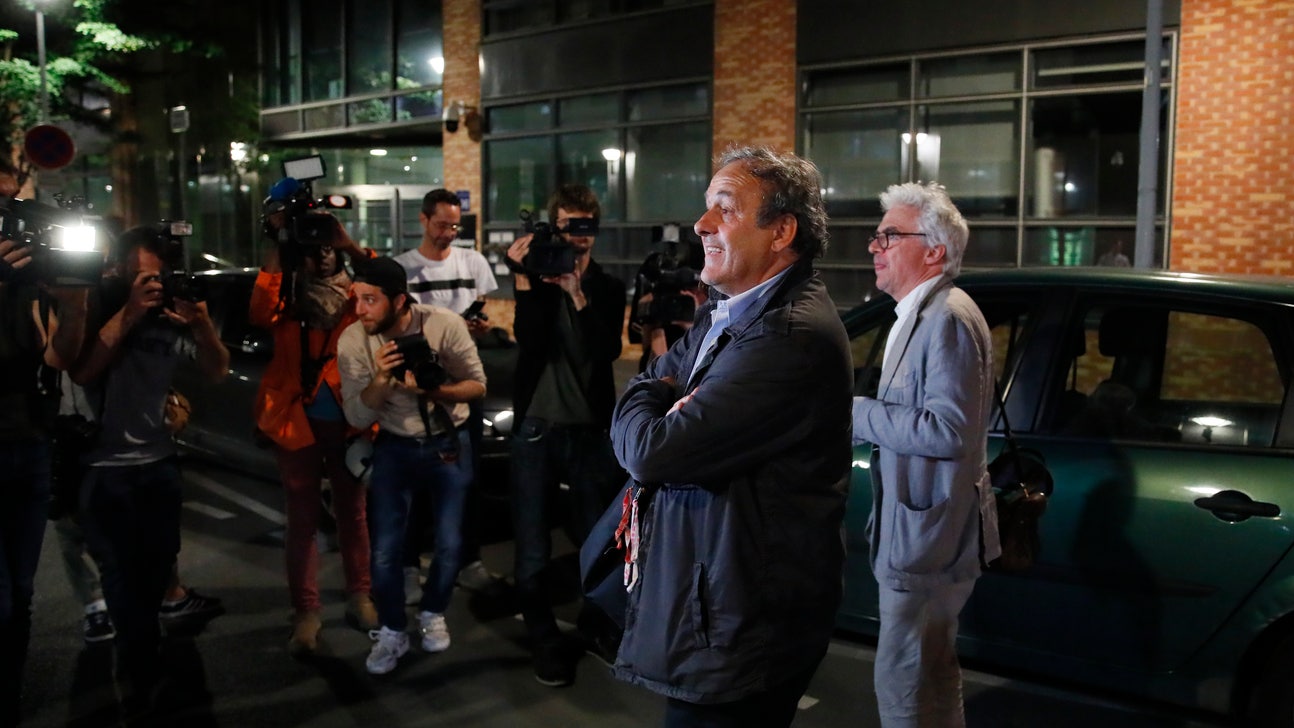Platini: "It hurts," soccer star says of police questioning