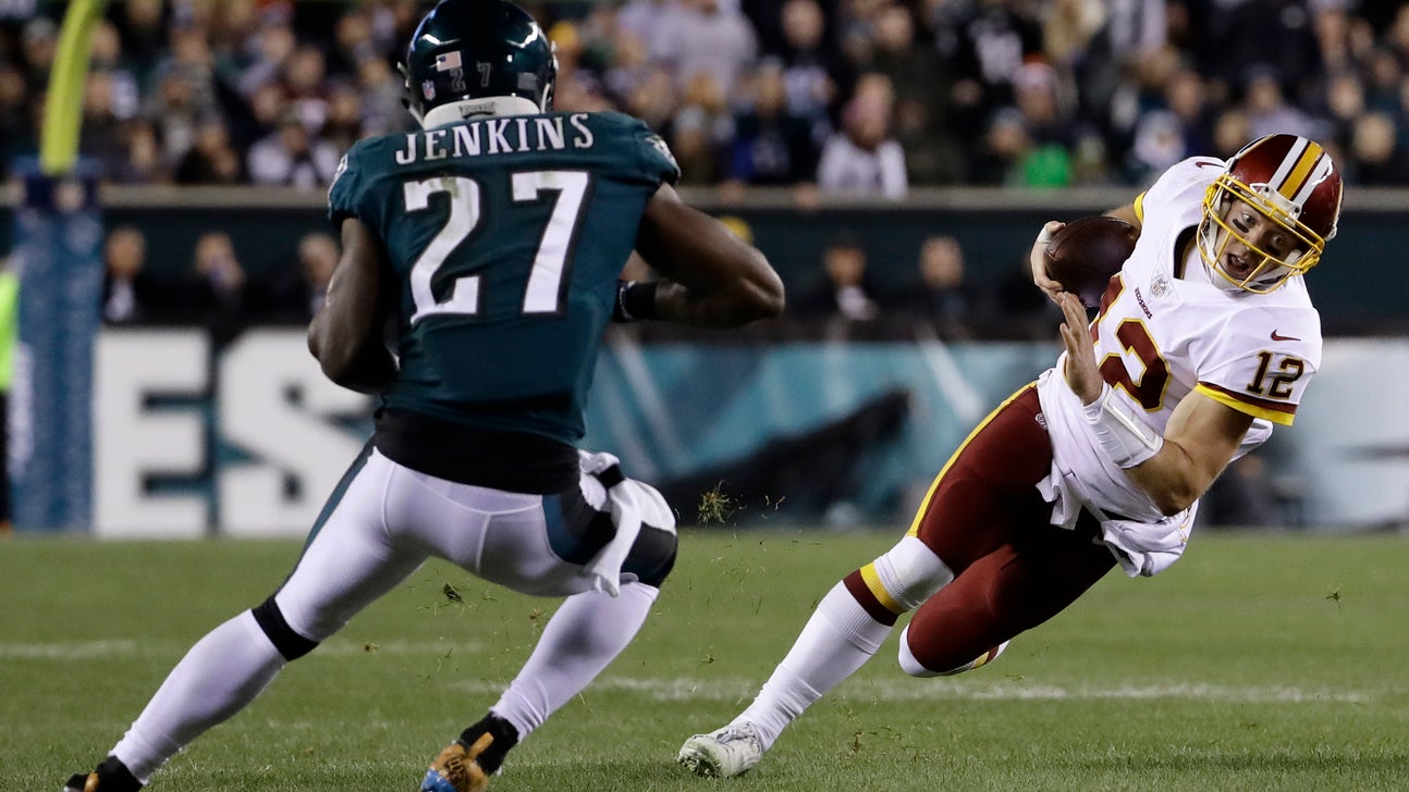 Redskins QB McCoy injured; Sanchez in against Eagles