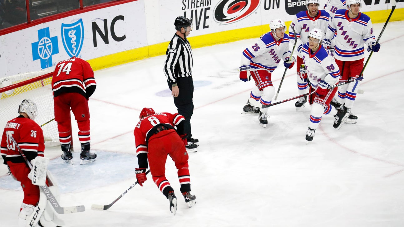 Namestnikov scores in 3rd, Rangers beat Hurricanes 2-1