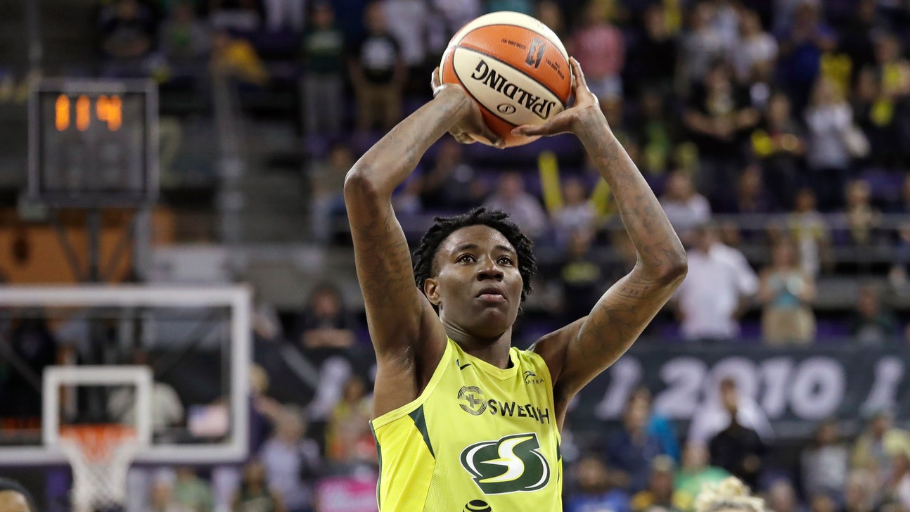 Howard has 21 points and 10 rebounds, Storm beat Aces