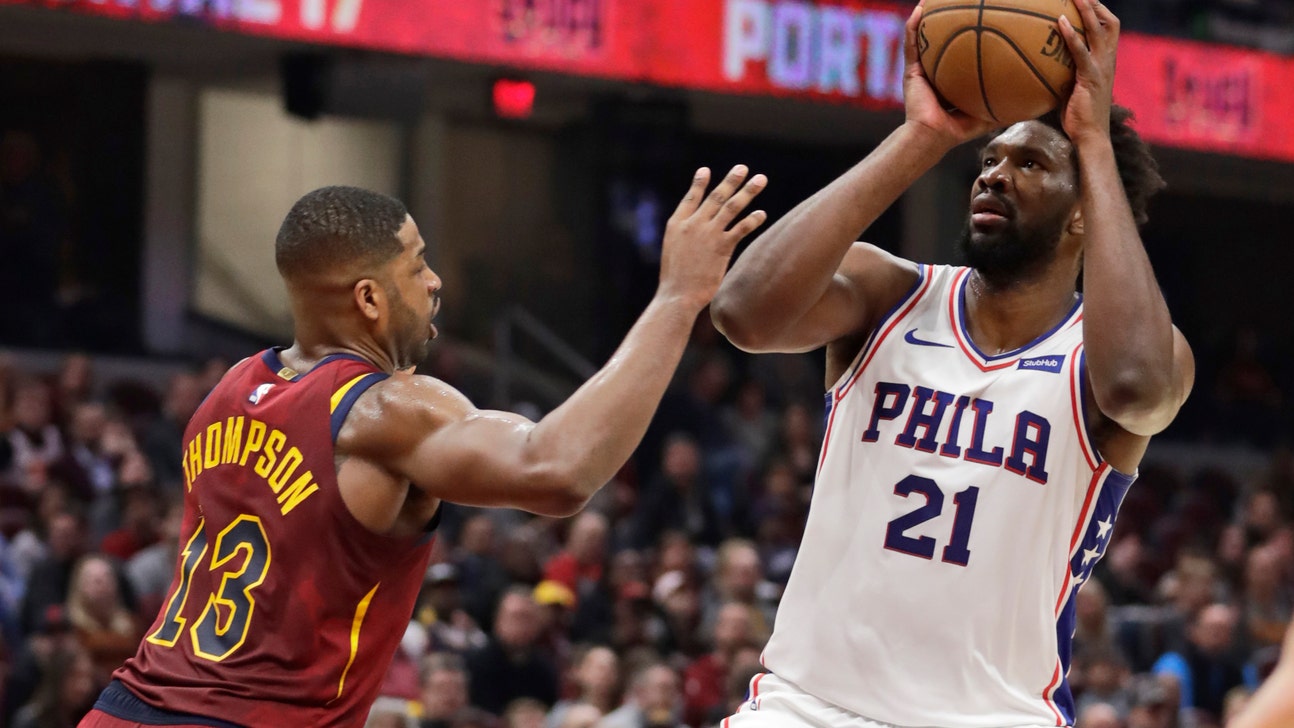 Harris, Embiid lead 76ers to 114-95 rout of Cavaliers