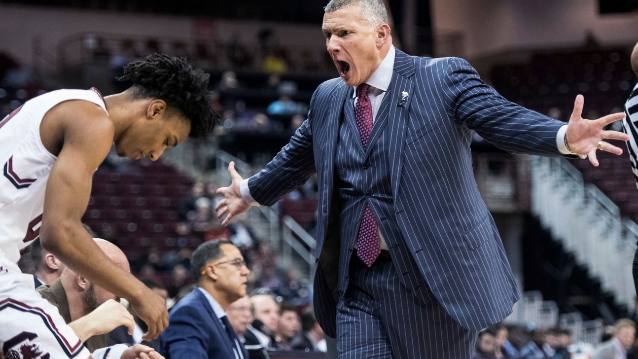 South Carolina stuns No. 14 Mississippi State 87-82 in OT