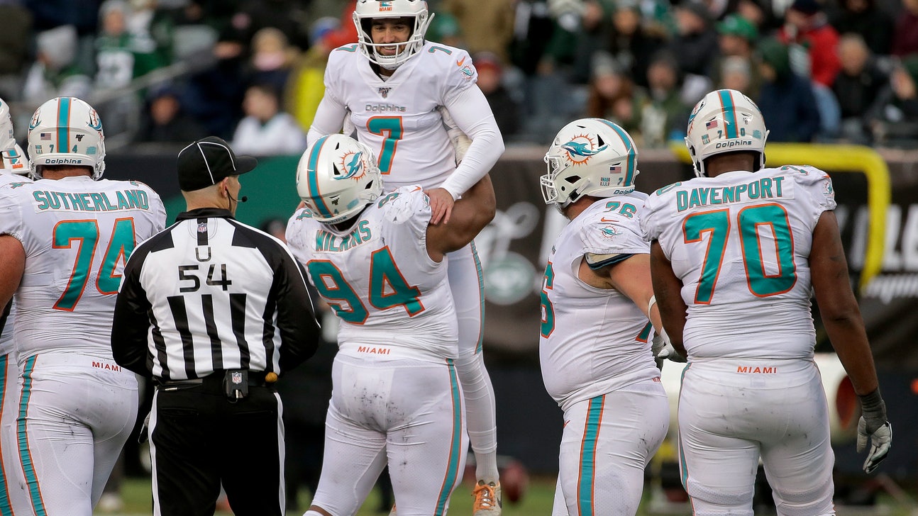 Sanders kicks 7 FGs, but Dolphins inept in red zone vs. Jets