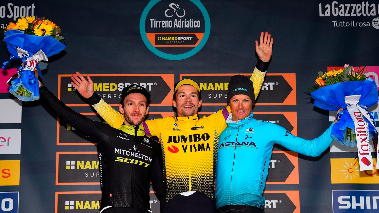 Roglic wins Tirreno-Adriatico by 1 second from Yates