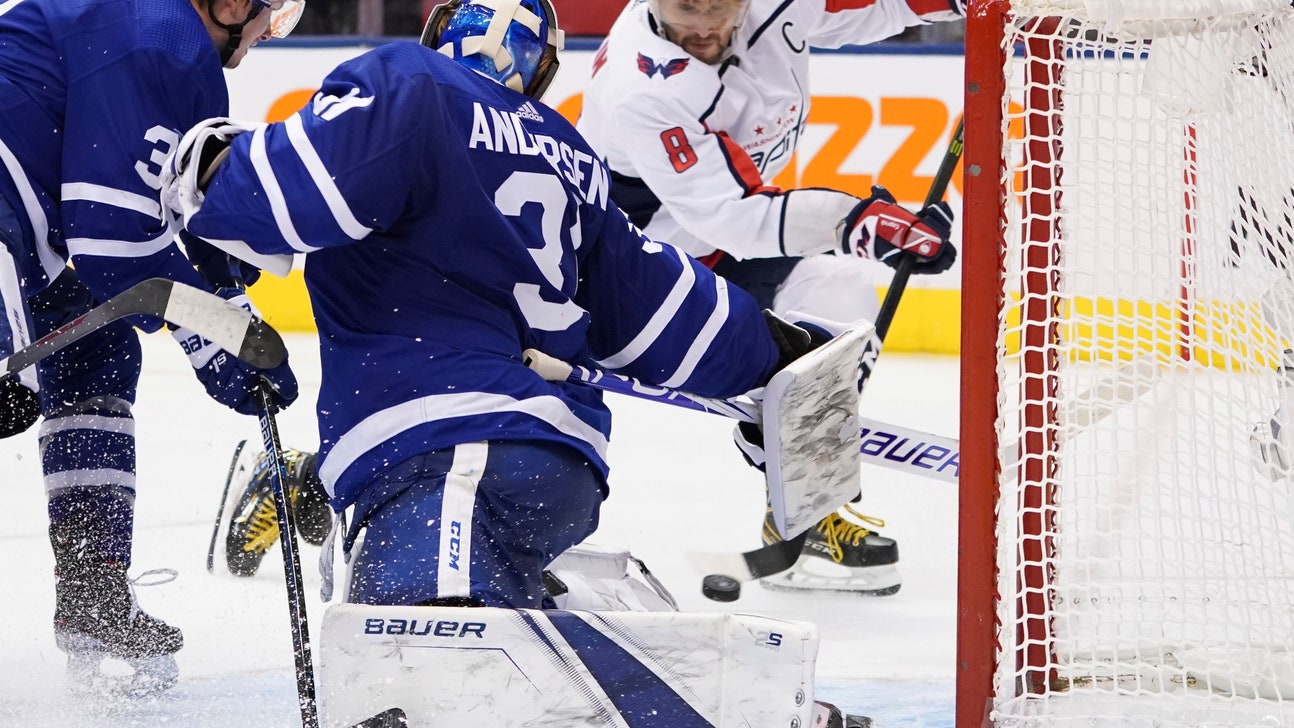 Ovechkin caps big night with OT goal, Caps beat Leafs 4-3