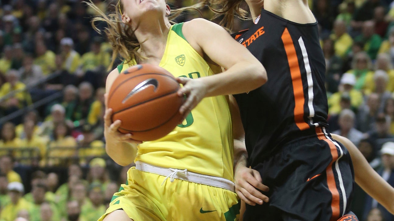 Ionescu helps No. 3 Oregon beat No. 9 Oregon St 77-68
