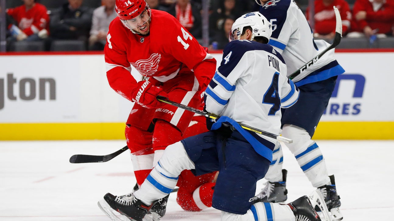 Fabbri scores 2, Red Wings snap 12-game winless streak