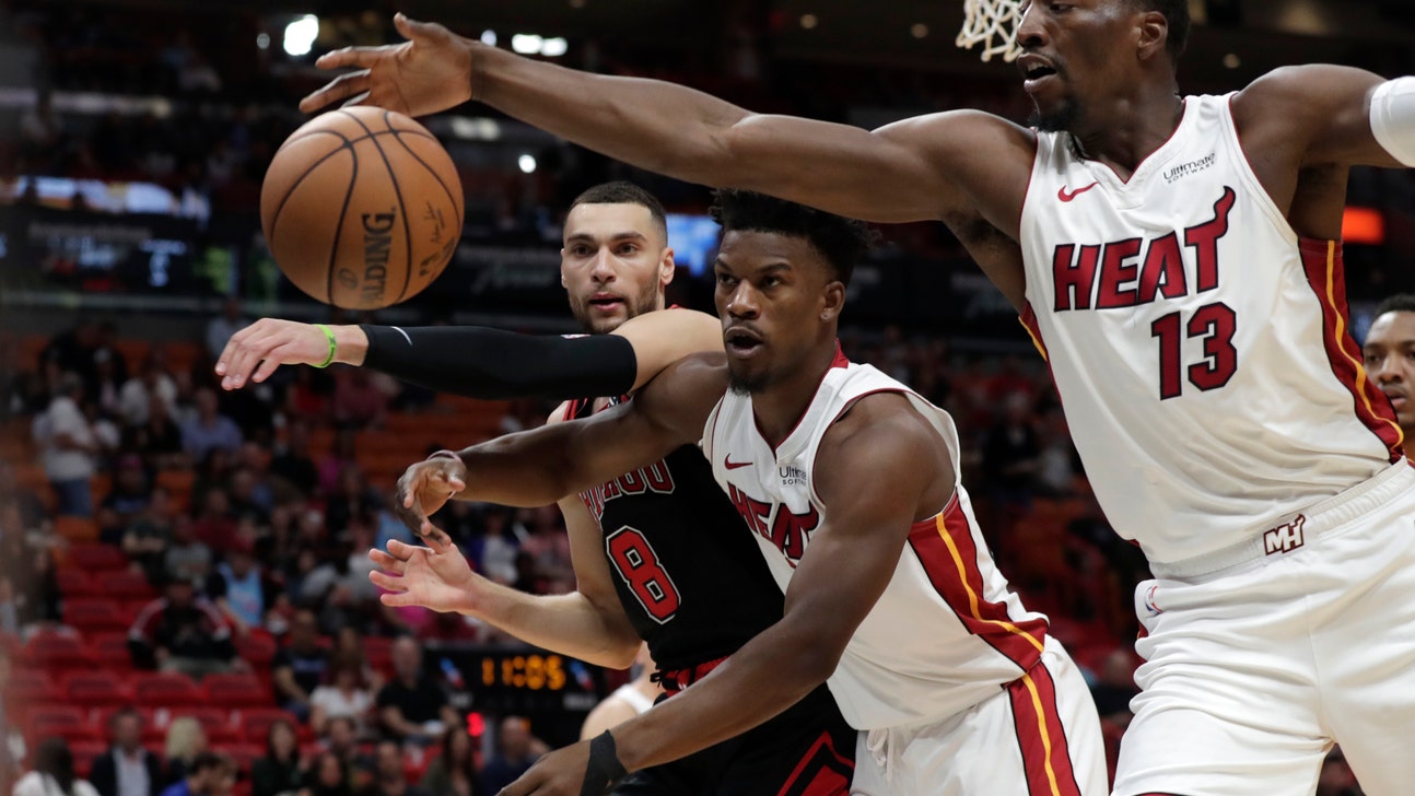 Herro the hero for Heat, who beat Bulls 110-105 in overtime