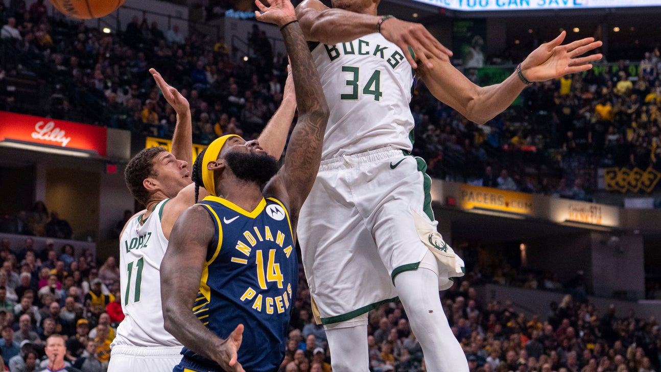 Antetokounmpo, Bucks rout Pacers 102-83