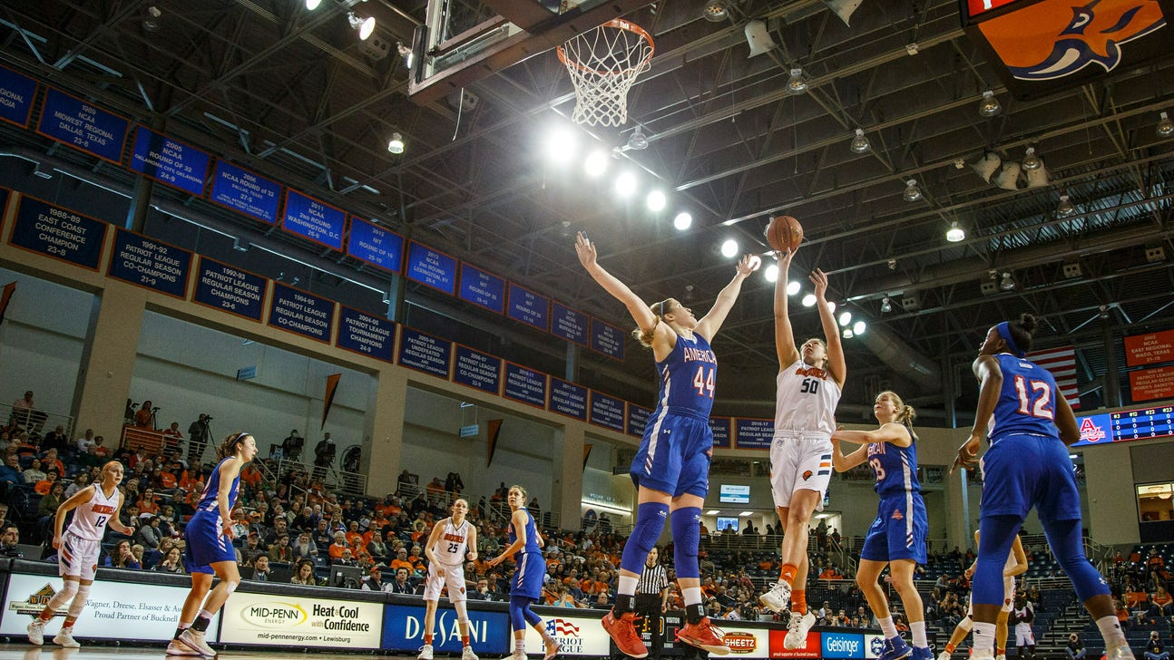 Slagus leads Bucknell women by American 66-54 for NCAA berth