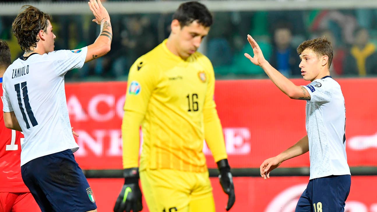 Italy beats Armenia 9-1 for biggest win since 1948