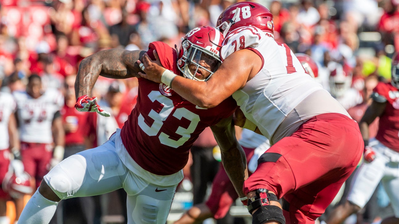 Tagovailoa, No. 2 Alabama romp over New Mexico State, 62-10