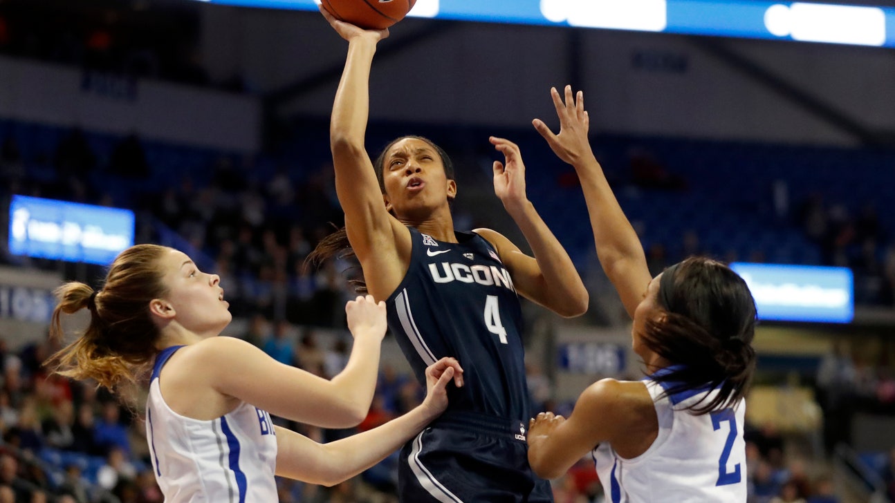 Collier scores 22, No. 1 UConn tops Saint Louis 98-42