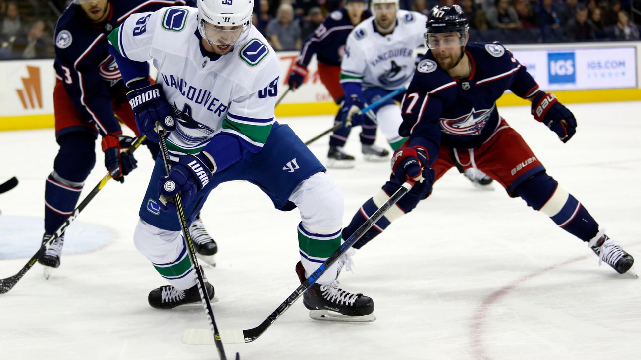 Canucks rally in the third period to beat Blue Jackets 3-2