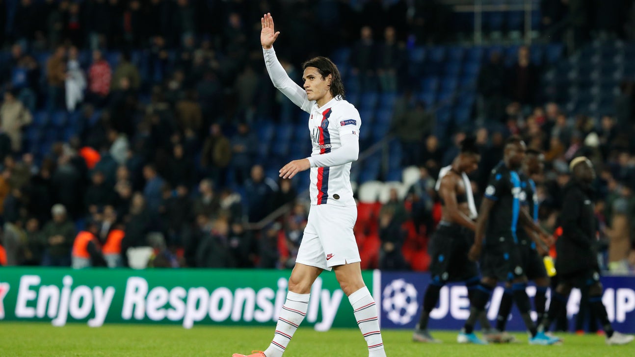 Cavani facing prospect of losing PSG starting spot to Icardi