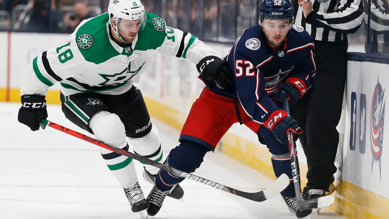 Columbus beats Dallas 3-2, as Stars drop fourth straight