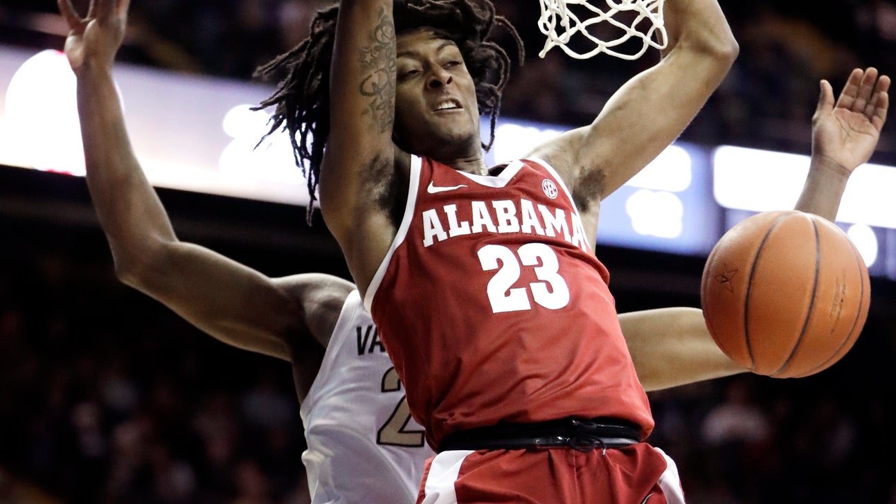 Alabama gets rare win at Memorial Gym, beating Vandy 77-67