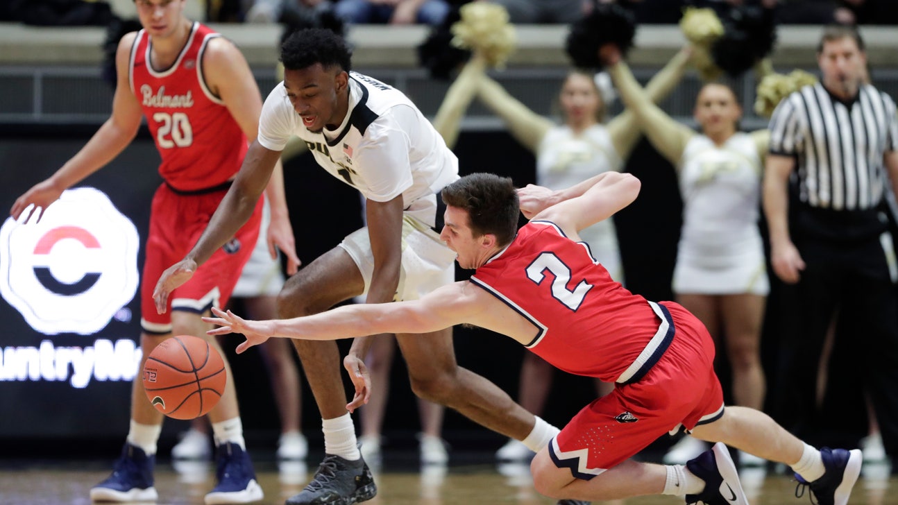 Purdue defense clamps down on Belmont in 73-62 victory