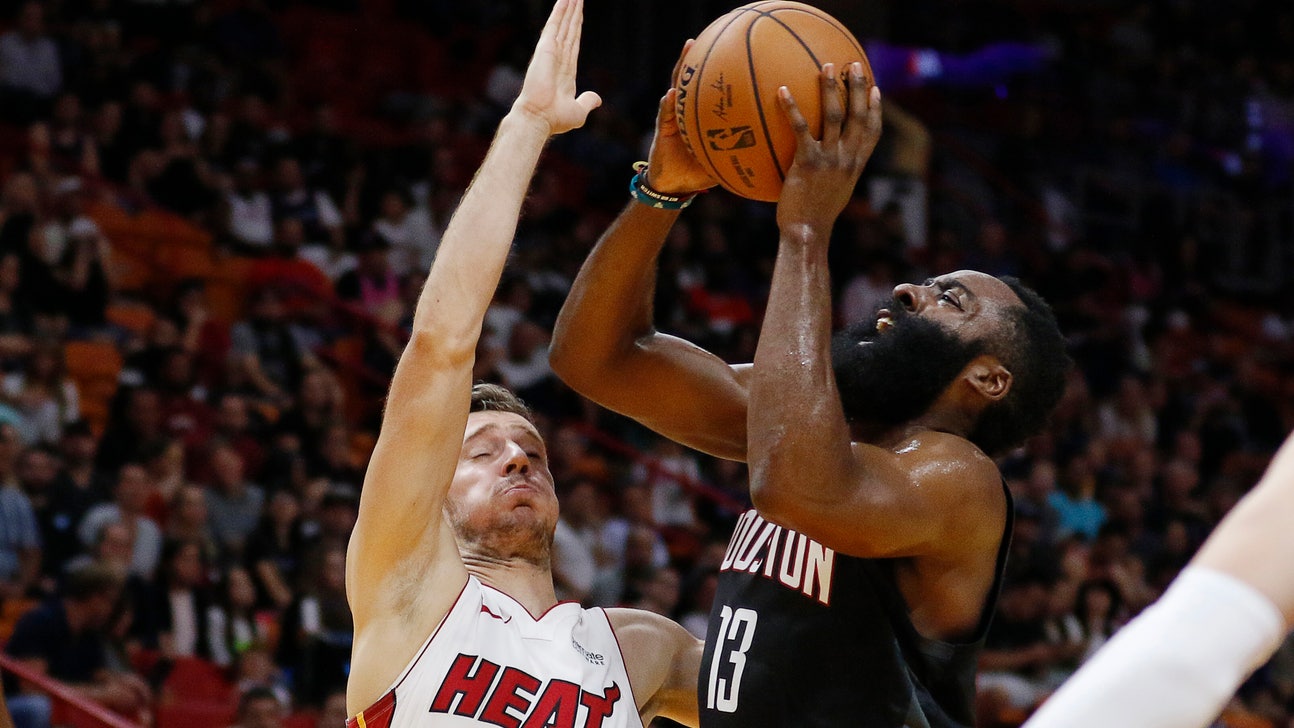 Harden caps preseason with a scoring flourish
